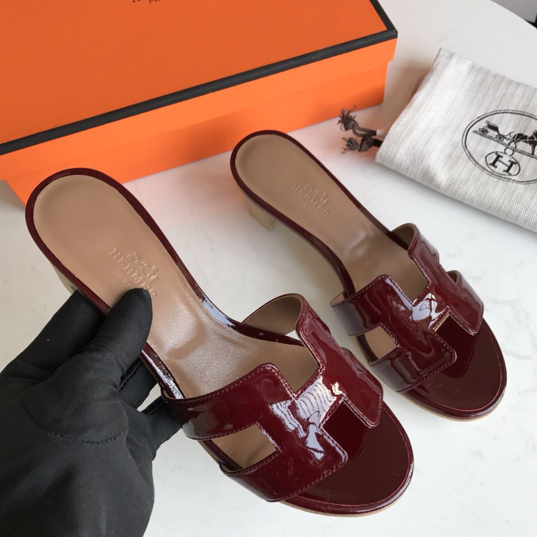 에르메스 올수공 오아시스 슬리퍼 샌들 페이던트 04